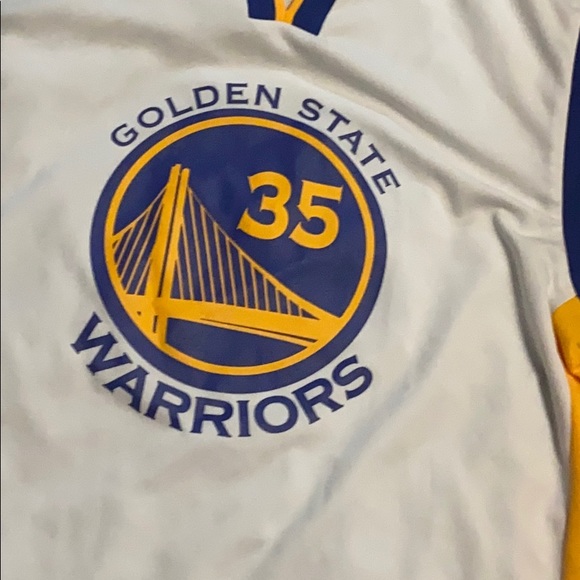 A kevin Durant warriors jersey size is large. - Picture 2 of 4